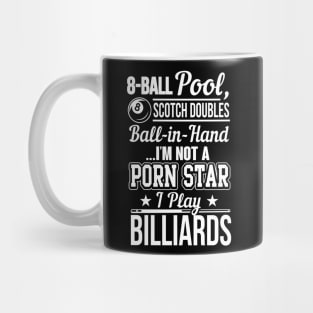 Billiards funny quote Mug